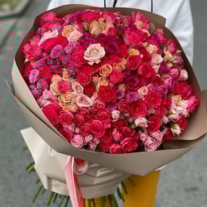 Букет «Мимолетное видение» из роз