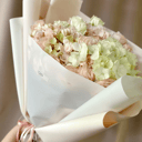 Кремовый букет с гортензией