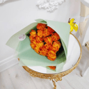 Букет из 21 Оранжевых роз