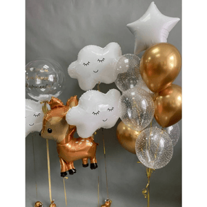 Набор шаров с гелием 438 -день рождения