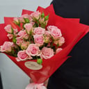 Букет «Алые паруса» из роз