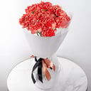 Букет «Цветочная Вуаль» из гвоздик