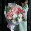 Букет "Для тебя" из роз и хризантем