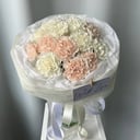 Моно букет из стойких диантусов