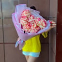 Букет «Французские розы 7 штук»