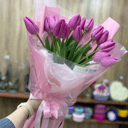 Букет из тюльпанов