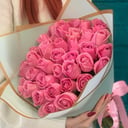 Букет из 35 розовых роз