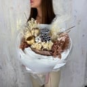 Букет Золотая осень из гортензий