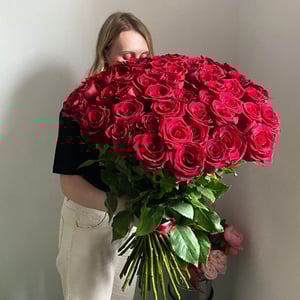 Букет «Очаровательная любовь» из роз