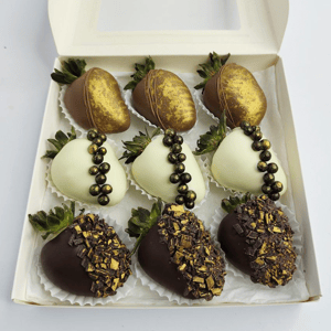 Набор трио 9 клубник в шоколаде