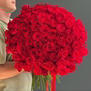 Букет из 101 розы "Истинная любовь"