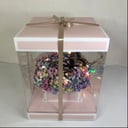 Коробка с цветами «Бабочки» из гипсофил