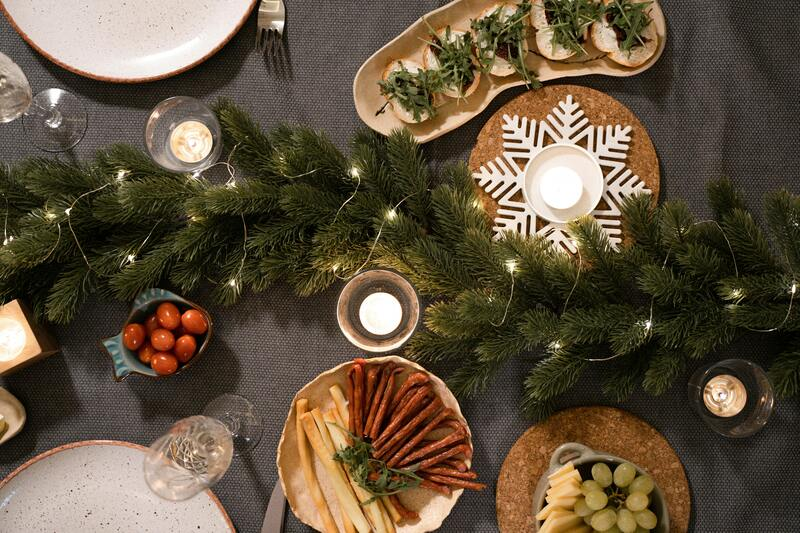 еловая гирлянда