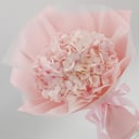 Букет «Розовое облако» из гортензий