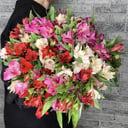 Букет «Калейдоскоп» из альстромерий