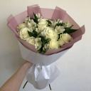 Букет «Розы и альстромерии»