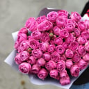 Огромный букет из роз Misty Babls