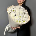 Букет 7 хризантем микс