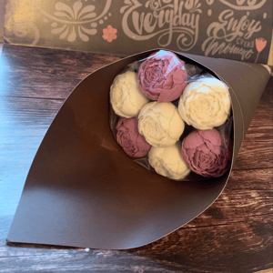 Шоколадный букет "Пионовый восторг"