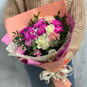 Букет «Романтика» из роз и хризантем