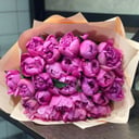 Букет «Малина» из пионов