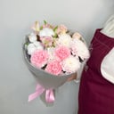 Букет «Ароматный сон» из гвоздик и альстромерий