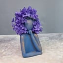 Синяя стабилизированная красотка