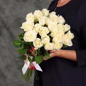 Букет «Снежная сказка» из роз