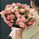 Монобукет из кустовых роз "Нежность"