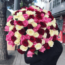 Букет «101 роза микс»