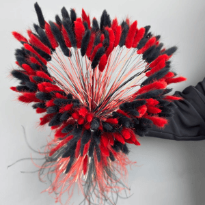 Букет из сухоцветов в форме сердца