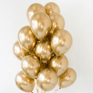 15 золотых шаров