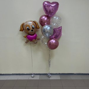 Набор шаров с гелием 566 -собака