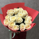 Букет «Снежный барс» из роз
