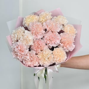 Букет из кружевных диантусов Зефирка