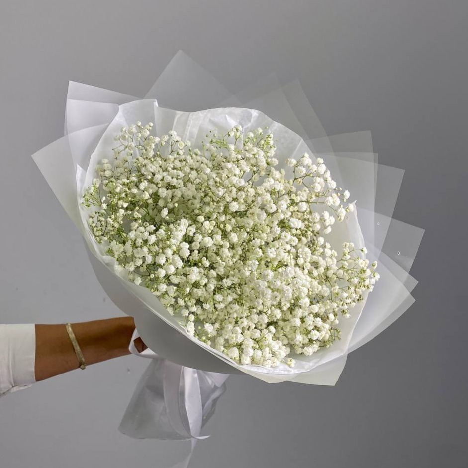 Букет " Балерина" из гипсофил