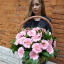 Корзина с цветами «Мечты и грезы» из гербер