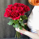 Букет из 9 бордовых роз