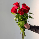 Букет из 5 красных роз