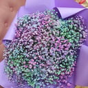 Букет Радуга из гипсофил