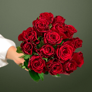 Букет «15 красных Кенийских роз»
