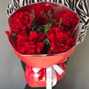 Букет «Алые паруса» из роз