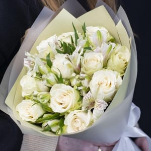 Букет «"Ваниль"» из альстромерий