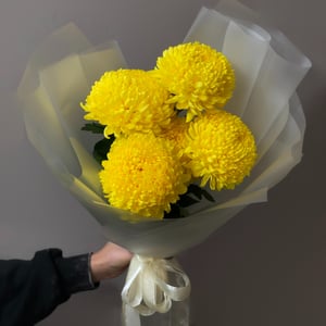 Букет «Желтые хризантемы»