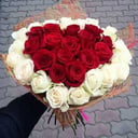 Композиция в форме сердца «Сердце» из роз