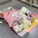 Букет «Нежное суфле 2» из хризантем