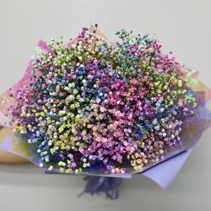 Букет «Летний дождь» из гипсофил