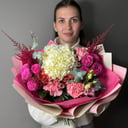 Букет «Величественная гортензия»