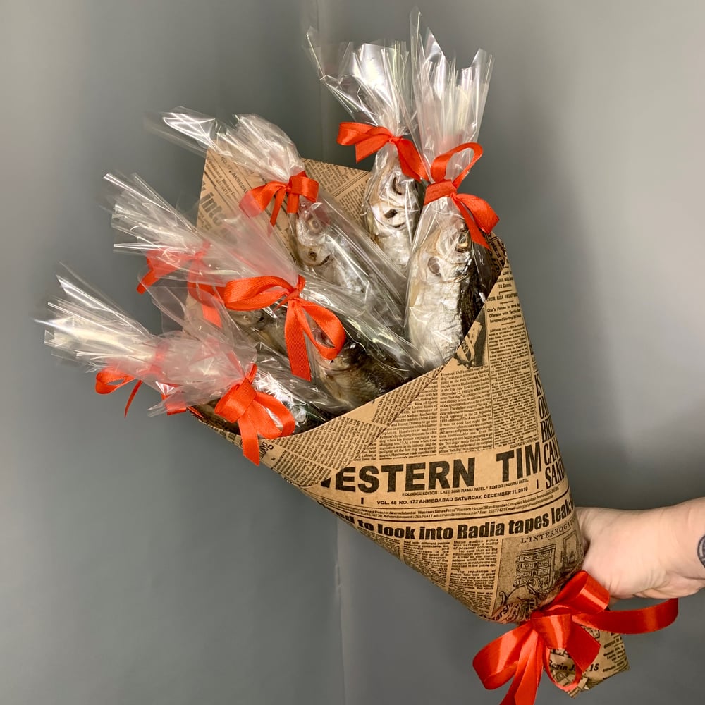 Букет мужской из воблы Астраханской