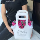 Композиция «Кустовая роза в сумочке»